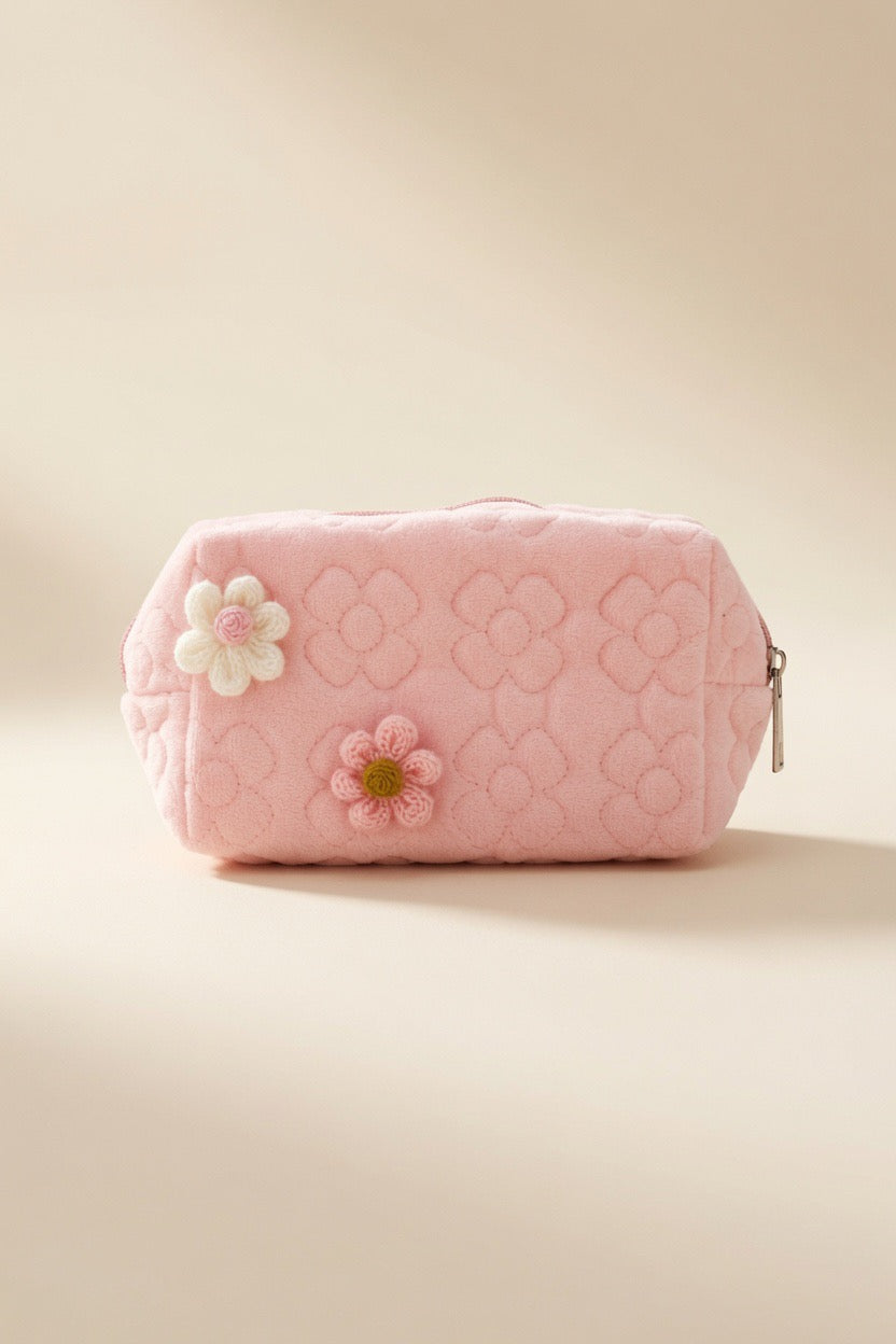 Blossom Beauty Pouch – Rosé