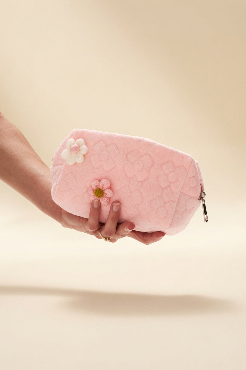 Blossom Beauty Pouch – Rosé