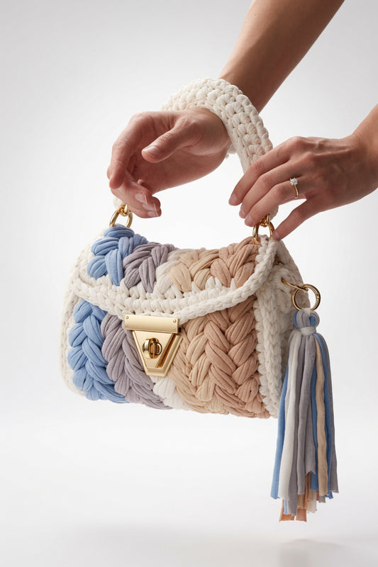 Pastel Luxe Mini Bag mit Gold-Details